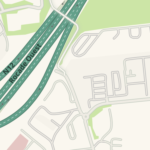 Waze Livemap Calcul Itineraire Voiture Kyriad Rennes Nord - 