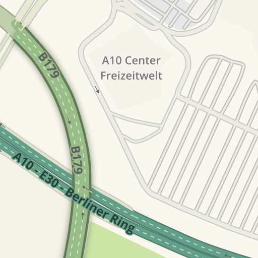 Waze Livemap Driving Directions To Aldi Wildau Am A10 Center
