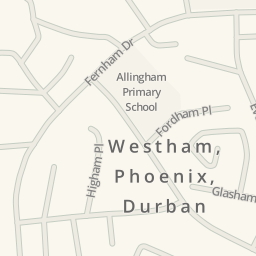 Waze Livemap Driving Directions To Bhambayi Mowcs Phoenix