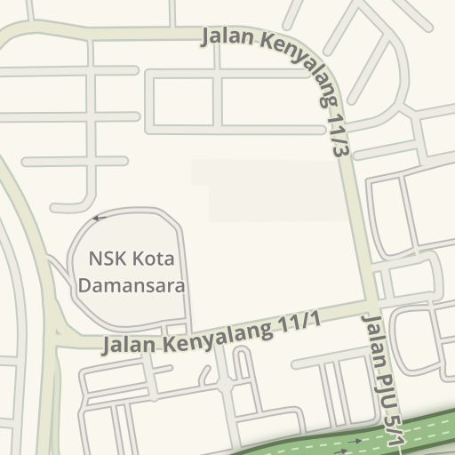Petaling Jaya Map World 32192 