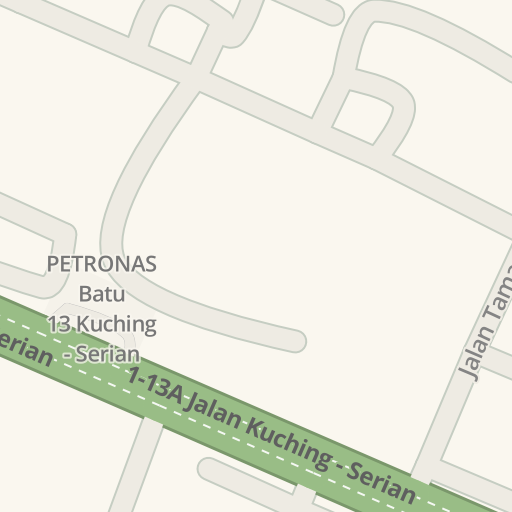 Indicaciones Para Ir A Petronas Batu 13 Kuching Serian 1 13 Jalan Kuching Serian Kuching Waze