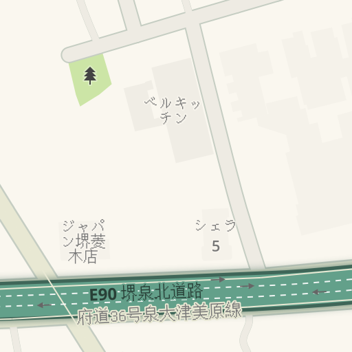 Naptstviya Do シェラ5 堺市 Waze Naptstviya Do シェラ5 堺市 Waze
