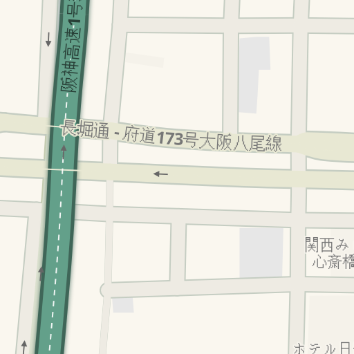 Driving Directions To Shonsaibadhi 心斎橋筋 大阪市中央区 Waze