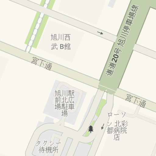 Driving Directions To 旭川中央警察署駅前交番 旭川市 Waze