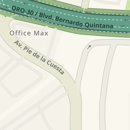 Driving directions to The Home Depot - Querétaro Bernardo Quintana ...