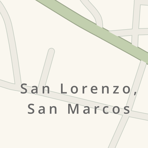 Driving Directions To Parque San Lorenzo San Marcos San Lorenzo San Marcos Waze