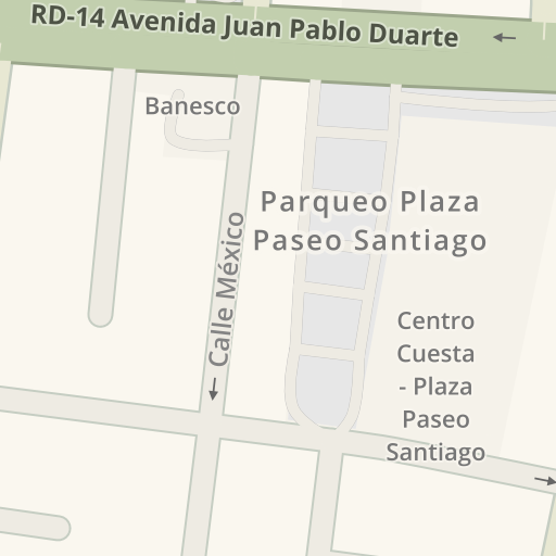 Informacion De Trafico En Tiempo Real Para Llegar A Bebe Mundo Plaza Paseo Avenida Juan Pablo Duarte Villa Olga Waze